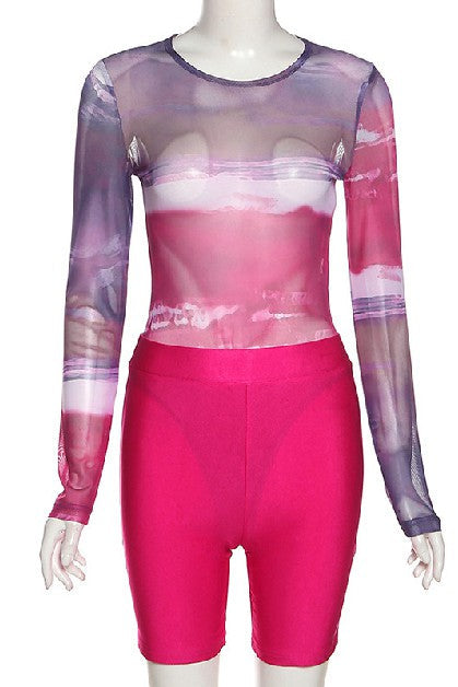 Pink Passion Short Set