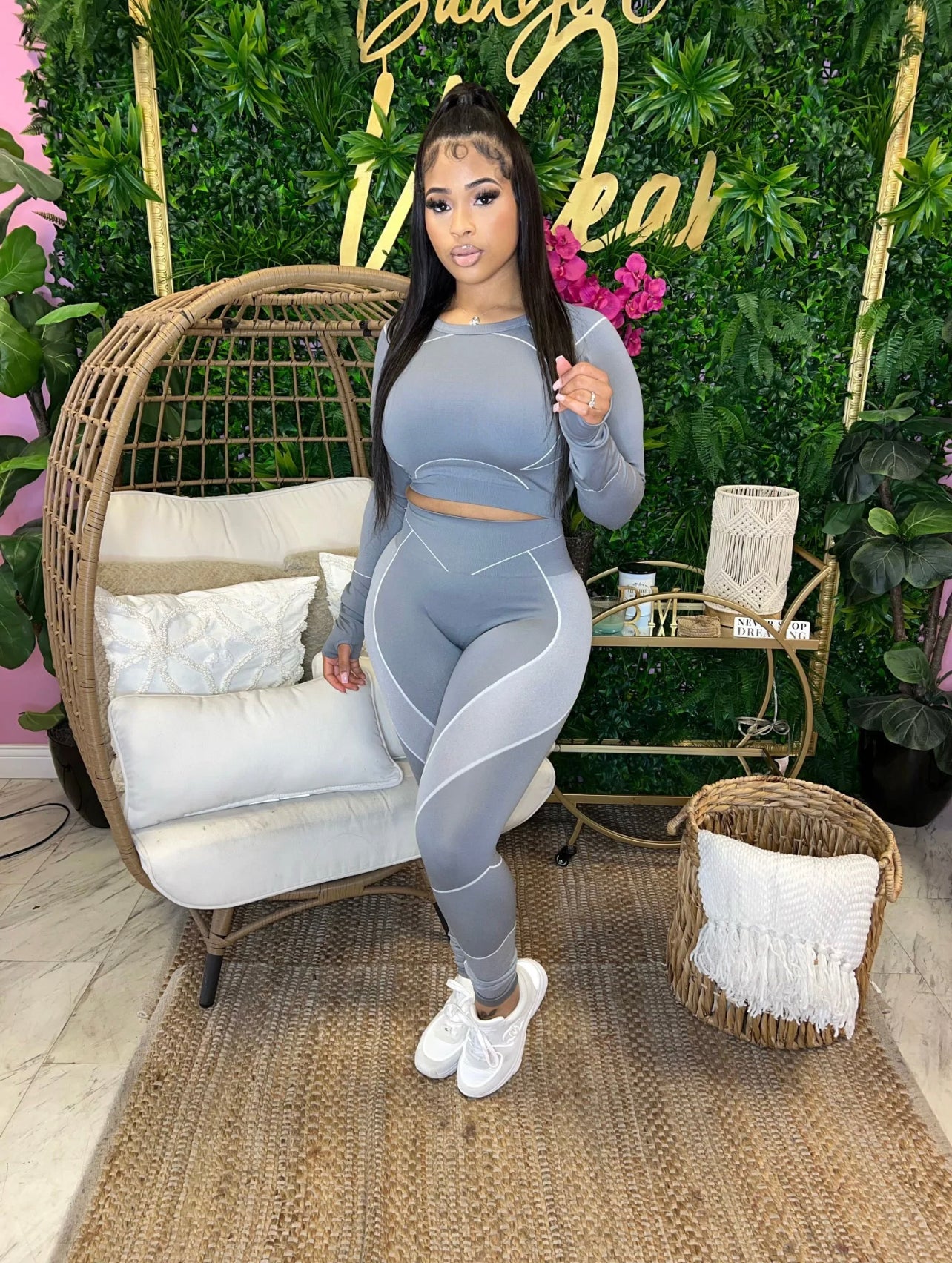 Slight Work Legging Set